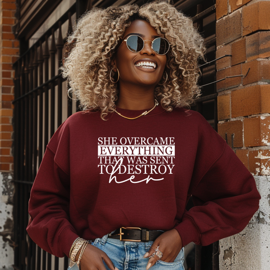 She overcame Everything.