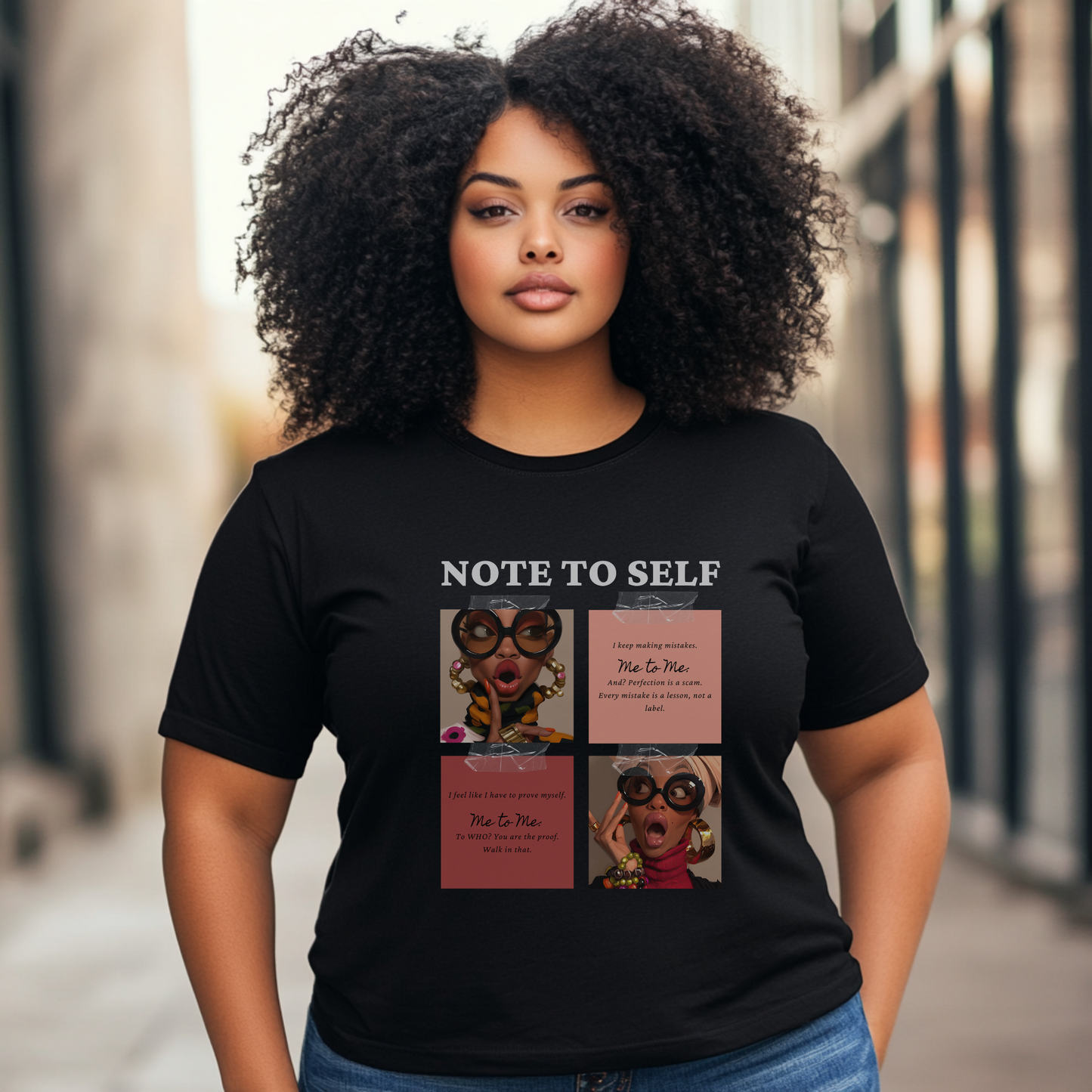 Note to Self | “I keep making mistakes…” Graphic Tee, Hoodie, Sweatshirt, Cropped Hoodie | Growth Mindset Apparel
