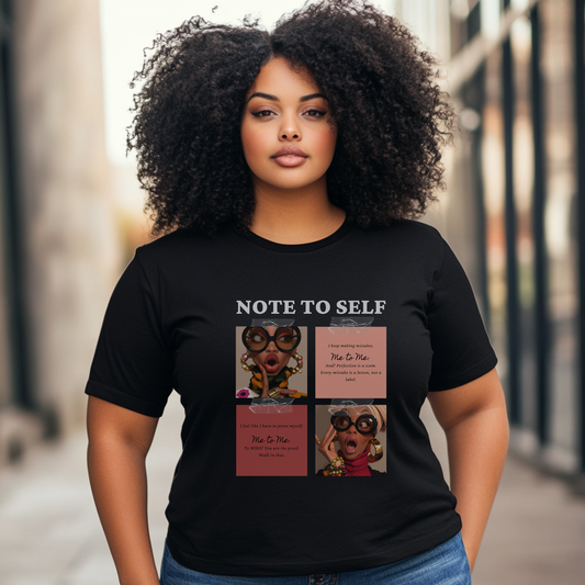 Note to Self | “I keep making mistakes…” Graphic Tee, Hoodie, Sweatshirt, Cropped Hoodie | Growth Mindset Apparel