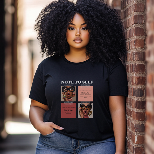 Note to Self | “I feel like people don’t see me…” Graphic Tee, Hoodie, Sweatshirt, Cropped Hoodie | Affirmation Apparel